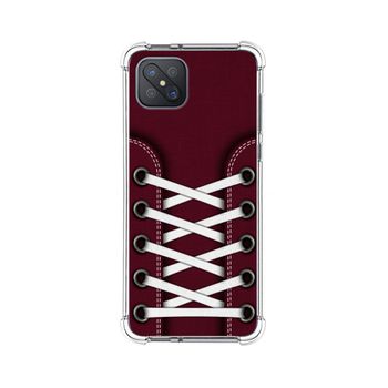 Funda Silicona Antigolpes Oppo Reno 4z 5g Diseño Zapatillas 17