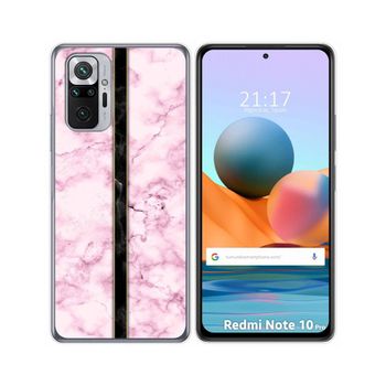 Funda Gel Tpu Xiaomi Redmi Note 10 Pro Diseño Mármol 04