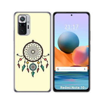 Funda Gel Tpu Xiaomi Redmi Note 10 Pro Diseño Atrapasueños