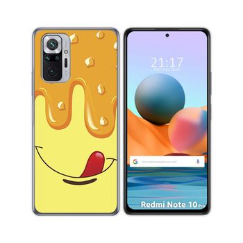 Funda Gel Tpu Xiaomi Redmi Note 10 Pro Diseño Helado Vainilla