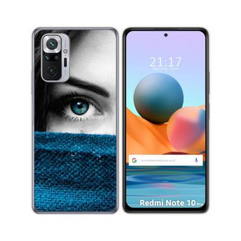 Funda Gel Tpu Xiaomi Redmi Note 10 Pro Diseño Ojo