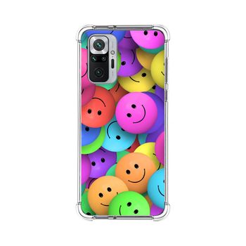 Funda Silicona Antigolpes Xiaomi Redmi Note 10 Pro Diseño Smile