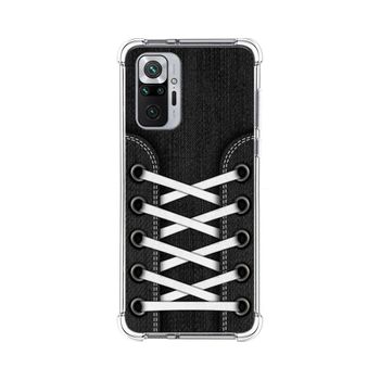 Funda Silicona Antigolpes Xiaomi Redmi Note 10 Pro Diseño Zapatillas 02