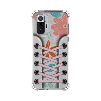 Funda Silicona Antigolpes Xiaomi Redmi Note 10 Pro Diseño Zapatillas 09