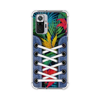 Funda Silicona Antigolpes Xiaomi Redmi Note 10 Pro Diseño Zapatillas 12