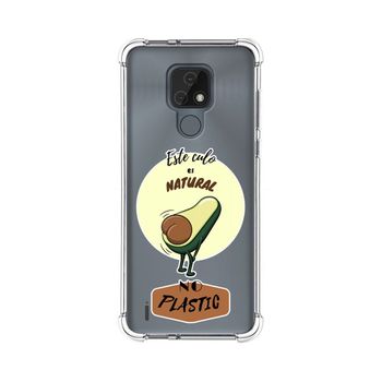 Funda Silicona Antigolpes Motorola Moto E7 Diseño Culo Natural