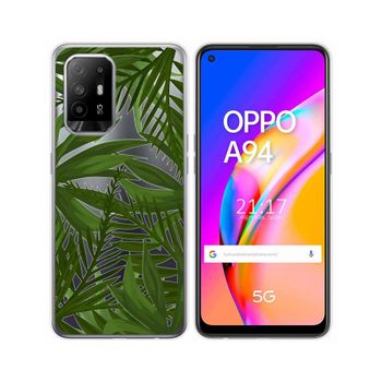 Funda Gel Transparente Oppo A94 5g Diseño Jungla