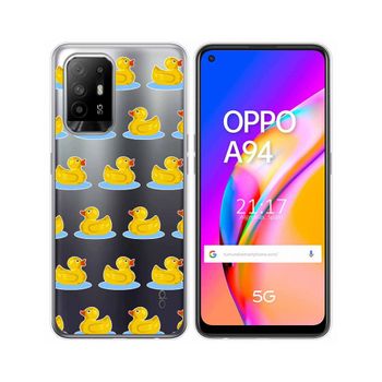 Funda Gel Transparente Oppo A94 5g Diseño Pato