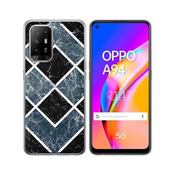 Funda Gel Tpu Oppo A94 5g Diseño Mármol 06