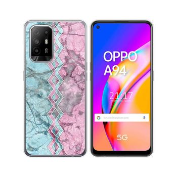 Funda Gel Tpu Oppo A94 5g Diseño Mármol 08