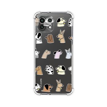 Funda Silicona Antigolpes Xiaomi Mi 11 Lite 4g / 5g / 5g Ne Diseño Perros