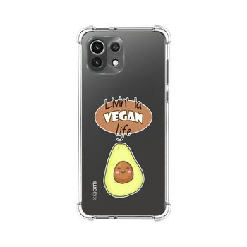 Funda Silicona Antigolpes Xiaomi Mi 11 Lite 4g / 5g / 5g Ne Diseño Vegan Life