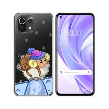 Funda Gel Transparente Xiaomi Mi 11 Lite 4g / 5g / 5g Ne Diseño Cabra