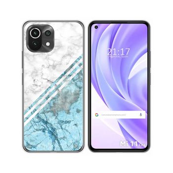 Funda Gel Tpu Xiaomi Mi 11 Lite 4g / 5g / 5g Ne Diseño Mármol 02