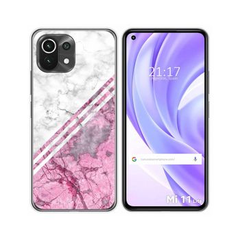 Funda Gel Tpu Xiaomi Mi 11 Lite 4g / 5g / 5g Ne Diseño Mármol 03