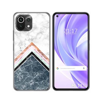 Funda Gel Tpu Xiaomi Mi 11 Lite 4g / 5g / 5g Ne Diseño Mármol 05