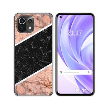 Funda Gel Tpu Xiaomi Mi 11 Lite 4g / 5g / 5g Ne Diseño Mármol 07