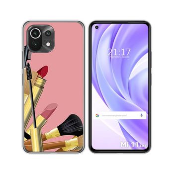 Funda Gel Tpu Xiaomi Mi 11 Lite 4g / 5g / 5g Ne Diseño Brochas