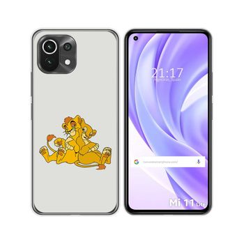 Funda Gel Tpu Xiaomi Mi 11 Lite 4g / 5g / 5g Ne Diseño Leones