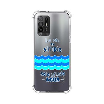 Funda Silicona Antigolpes Oppo A94 5g Diseño Agua