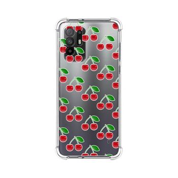 Funda Silicona Antigolpes Oppo A94 5g Diseño Cerezas