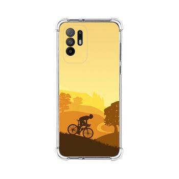 Funda Silicona Antigolpes Oppo A94 5g Diseño Ciclista