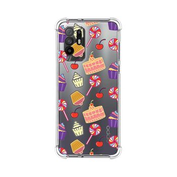 Funda Silicona Antigolpes Oppo A94 5g Diseño Dulces 01