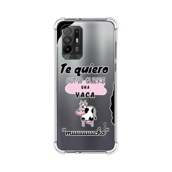 Funda Silicona Antigolpes Oppo A94 5g Diseño Vaca