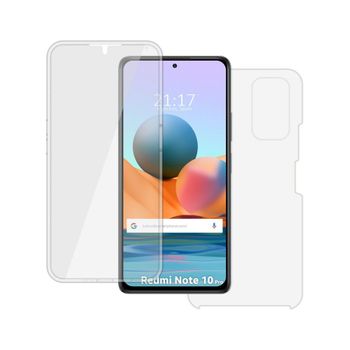 Funda Doble Transparente Pc + Tpu Full Body 360 Xiaomi Redmi Note 10 Pro