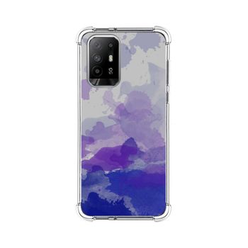 Funda Silicona Antigolpes Oppo A94 5g Diseño Acuarela 09