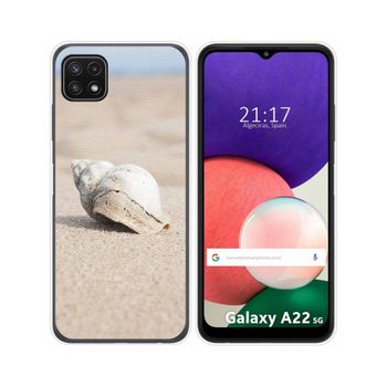 Funda Silicona Samsung Galaxy A22 5g Diseño Concha