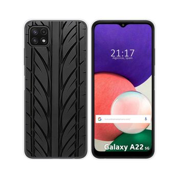 Funda Silicona Samsung Galaxy A22 5g Diseño Neumatico