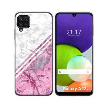 Funda Silicona Samsung Galaxy A22 4g / M22 Diseño Mármol 03