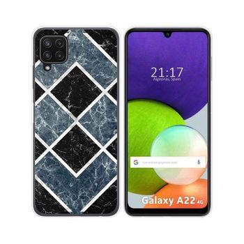 Funda Silicona Samsung Galaxy A22 4g / M22 Diseño Mármol 06