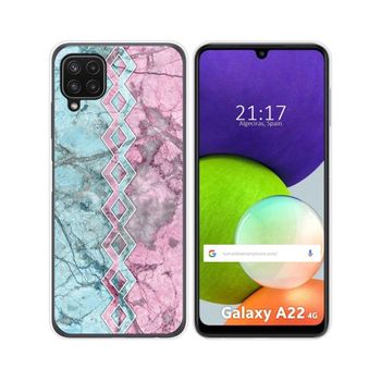 Funda Silicona Samsung Galaxy A22 4g / M22 Diseño Mármol 08