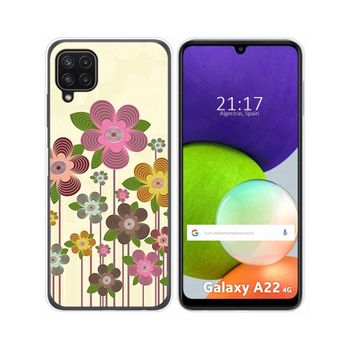 Funda Silicona Samsung Galaxy A22 4g / M22 Diseño Primavera En Flor