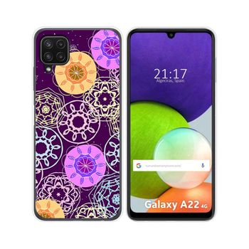 Funda Silicona Samsung Galaxy A22 4g / M22 Diseño Radial