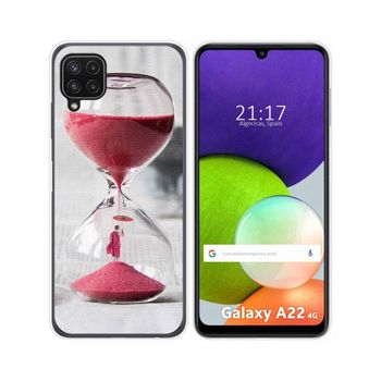 Funda Silicona Samsung Galaxy A22 4g / M22 Diseño Reloj