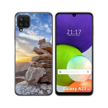 Funda Silicona Samsung Galaxy A22 4g / M22 Diseño Sunset