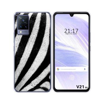 Funda Silicona Vivo V21 5g Diseño Animal 02