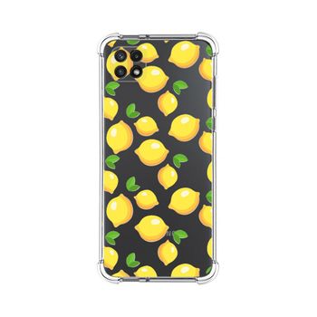 Funda Silicona Antigolpes Samsung Galaxy A22 5g Diseño Limones