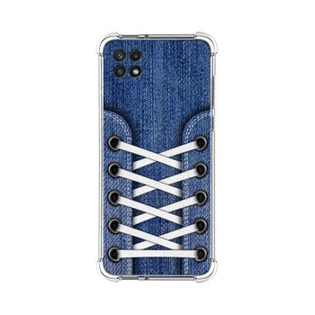 Funda Silicona Antigolpes Samsung Galaxy A22 5g Diseño Zapatillas 01