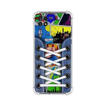 Funda Silicona Antigolpes Samsung Galaxy A22 5g Diseño Zapatillas 14