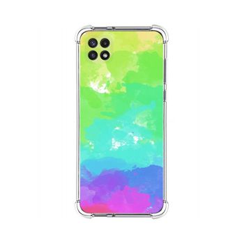 Funda Silicona Antigolpes Samsung Galaxy A22 5g Diseño Acuarela 03