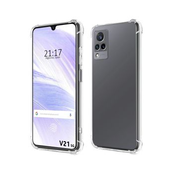 Funda Silicona Antigolpes Transparente Vivo V21 5g