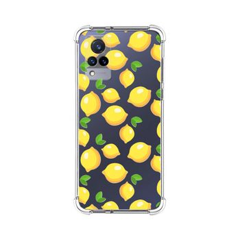 Funda Silicona Antigolpes Vivo V21 5g Diseño Limones