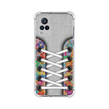 Funda Silicona Antigolpes Vivo V21 5g Diseño Zapatillas 04