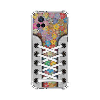 Funda Silicona Antigolpes Vivo V21 5g Diseño Zapatillas 05