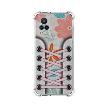 Funda Silicona Antigolpes Vivo V21 5g Diseño Zapatillas 09