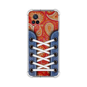 Funda Silicona Antigolpes Vivo V21 5g Diseño Zapatillas 10